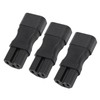 3PCS Comb Power Adapter IEC320 C14 to C15 PVC and
