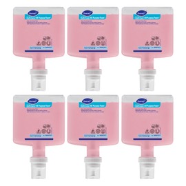Diversey 100907877 Soft Care All Purpose Foam, Commercial Liquid Hand Soap & Hair & Body Wash, For IntelliCare dispenser, Citrus Scent, 1.3-Liter (Pack of 6)