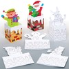Baker Ross AR850 Chimney Pop-up Colour Christmas Card Making for