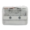 Cassette to MP3 Converter Multifunction Auto Reverse Transparent Retro Portable