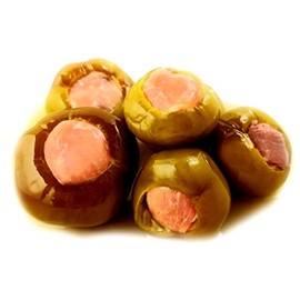 Frank and Sal: Spicy Prosciutto and Provolone Stuffed Peppers - Hot 1 Pound