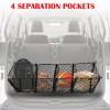 Unbranded Trunk Bed Envelope Style Mesh Organizer Cargo Net for