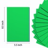 Do²ping Dark Green Foam Sheets Crafts, 8.5x5.5 Inch Eva Craft