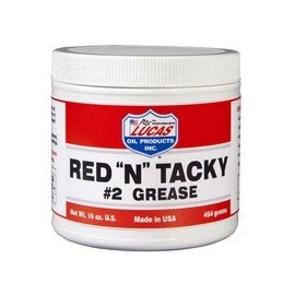 LUCAS OIL LUC10574 Red N Tacky Grease 1lb Tub