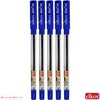 ELKOS BLUE Ballpoint Pens, 0.7mm Fine Point, Pack of 5,