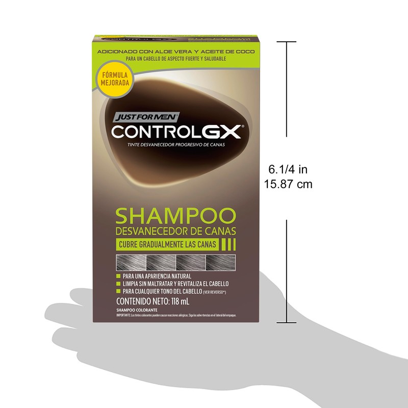 Just For Men Control Gx Desvanecedor de Canas Kit para
