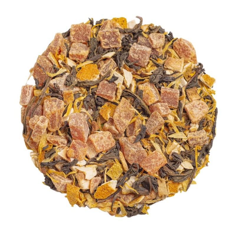 Molienda Sagrada, Té Bambita, Infusión de Té Verde en Hoja