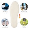 Knixmax Lambskin Insoles Warm Lambswool Insoles Winter Soles Shoe Insole