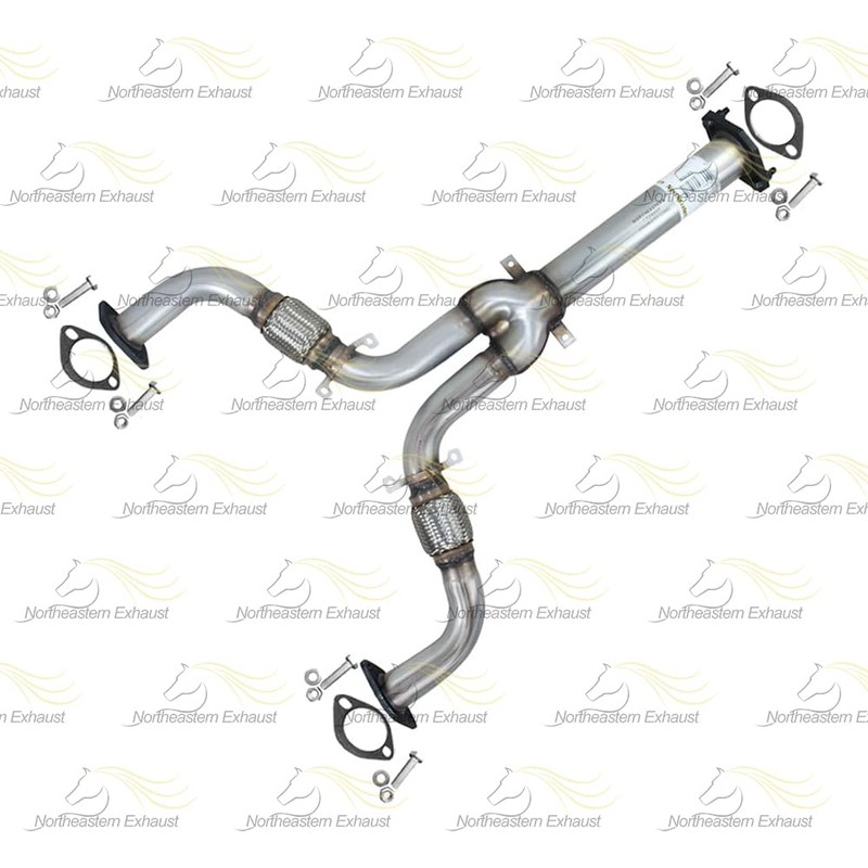Exhaust Front Flex Y-Pipe Compatible for 2003-2006 Nissan 350Z 3.5L