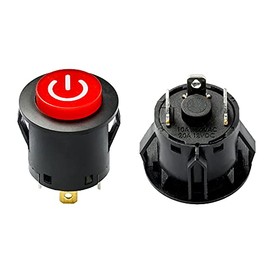 SHENGLE Children's Car Power Start Button Switch Accessories for Kids Electric Ride On Car Replacement Parts