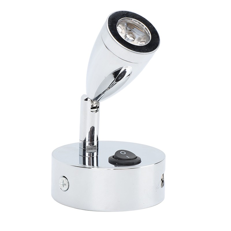 DC10‑30V LED RV Bedside Lamp Aluminum Alloy High Brightness RV