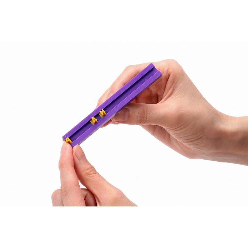 タイガークラウン クッキー型 黄 125×40×200mm ミニミニクッキースタンプI ABS樹脂 抜型 押し型 ケース付 1744