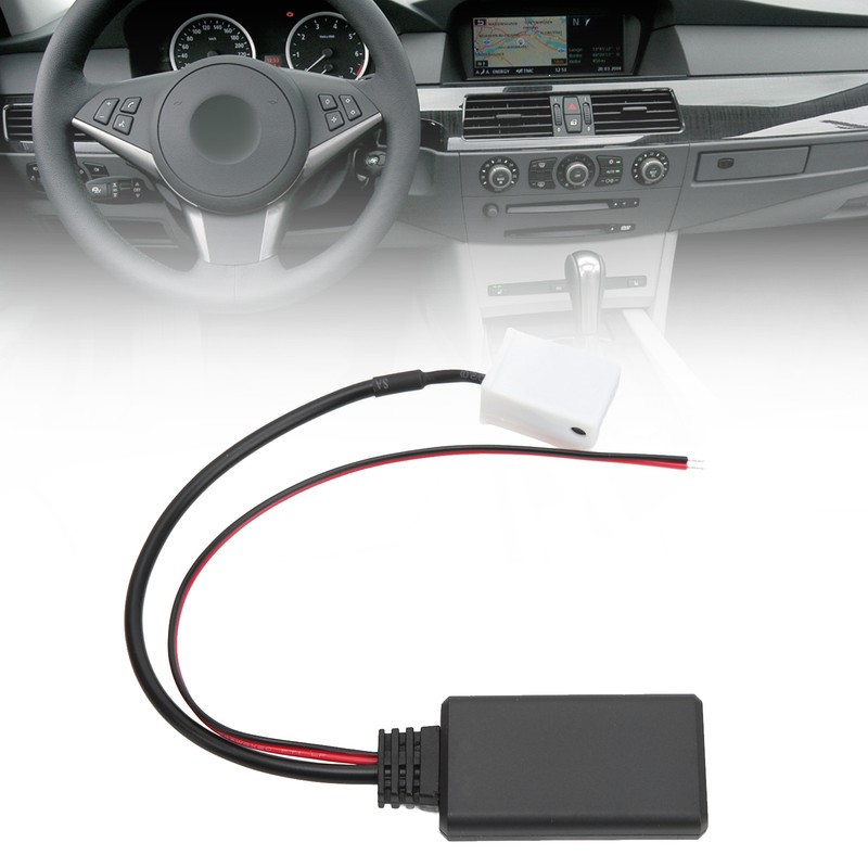Car Radio Audio Wireless AUX Adapter Cable Bluetooth Replacement for