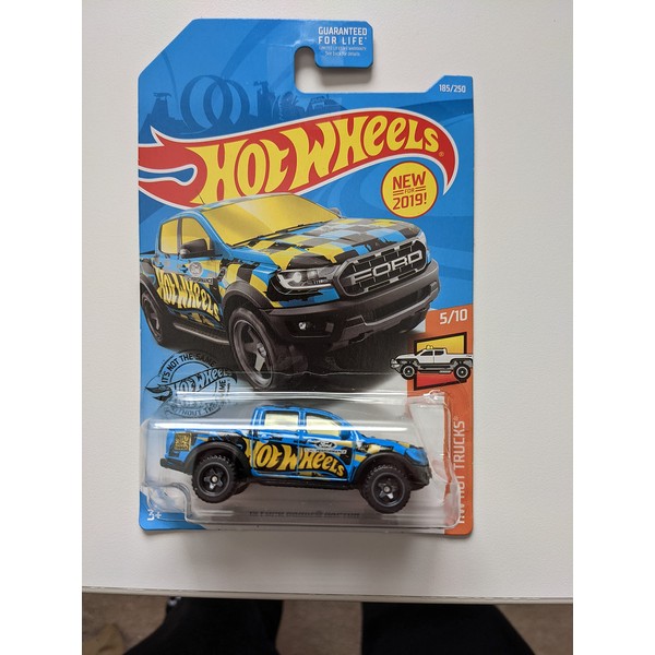 Hot Wheels 2019 HW Hot Trucks '19 Ford Ranger Raptor 185/250, Blue