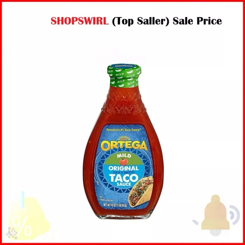 Does Not Apply Ortega Taco Sauce Original Thick and Smooth,
