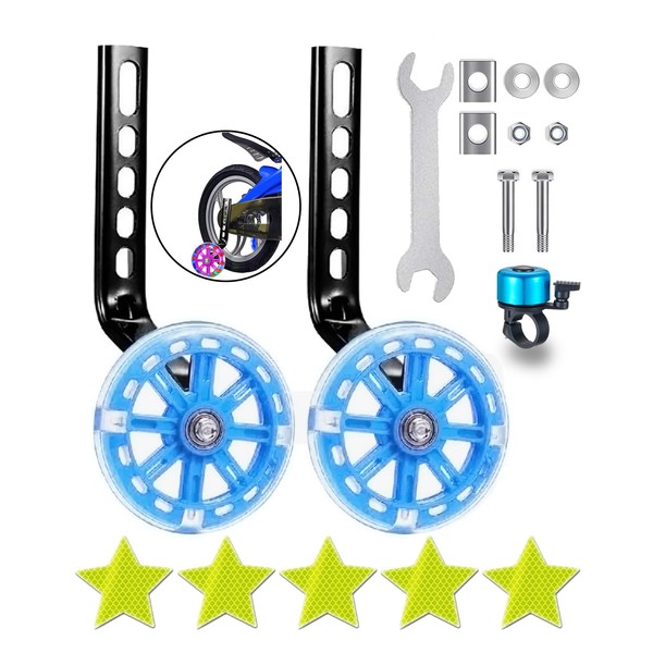 VeloGo Training Wheels for Kids Bike - Compatible with 12/14/16/18/20