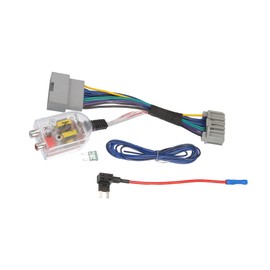 VekAuto Radio Amp Subwoofer Amplifier Plug Play Wire Wiring Harness Adapter Inline Converter Compatible for Chrysler 300 2008-2010, Durable Plastic Multicolor
