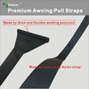 Dulepax RV Awning Pull Straps, 96 Inches Long Straps with