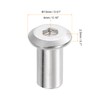 sourcing map M6x15mm Hex Socket Head Insert Nut Screw Post