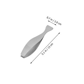 Gatuida 4pcs Stainless Steel Kitchen Tweezers for Hair Removal Multi Function Chicken Fish Bone Remover Ergonomic Design for Easy Handling and Safety