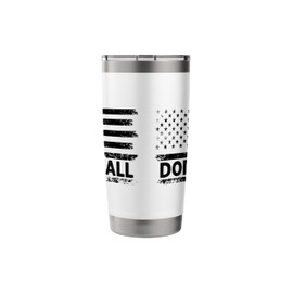 American USA Flag Dodgeball Dodge Ball Game Stainless Steel Insulated Tumbler