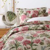 ENJOHOS Queen Size 3 Piece Quilt Set Reversible Fabric Bed