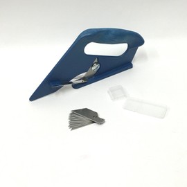 Universal Loop Pile Carpet 50° Angled Cutter c/w 5 Spare Blades