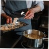 ORFOFE Stainless Steel Oil Thermometer for Frying with Stand Instant