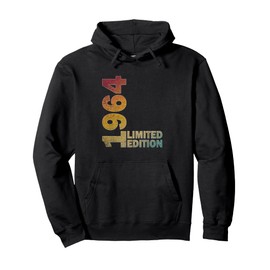 61th Birthday Gift men & women born 1964 turning 61 Year Old Pullover Hoodie