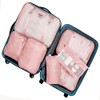 Travel Packing Cubes, Toifucos Multifunction 8pcs/Set Travel Cubes Luggage Organiser