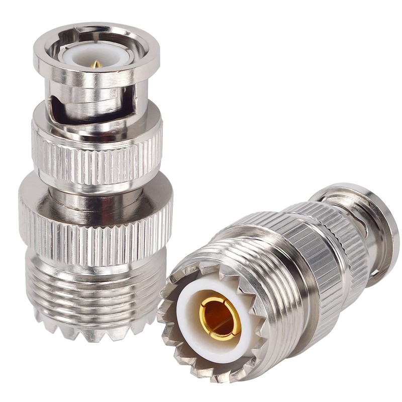 leeyovk BNC M Conversion Connector BNC Male to M Female