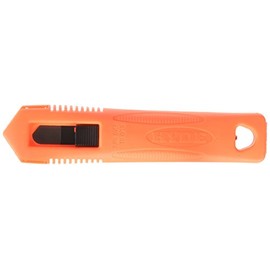 HYDE TOOLS Safety 42060 Switchblade Ultra-Light Utility Knife, 1/2-inch Exposure, Orange