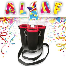 Eff Em Concept Kölsch Holder, Black Set of 5