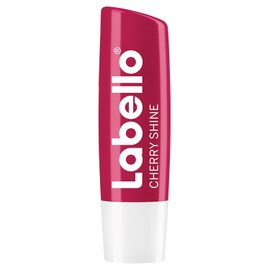 LABELLO Blsamo labial con color Cereza (4.8g) protector labial con Vitamina E libre de aceites minerales 24 horas de humectacin                       