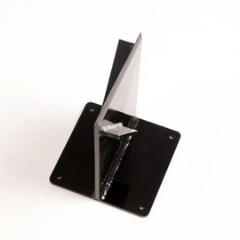 Hi Flame Firewood Kindling Splitter for Wood Stove Fireplace and Fire Pits Wood Splitting Wedge Manual Log Splitter Wedge (Black)