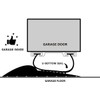 10Ft Weatherproof Universal Garage Door Bottom Threshold Seal Strip DIY