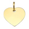 unbekannt Pendant Engraving Plate Heart Real Gold 333 Including Engraving