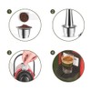 Stainless Steel Reusable Coffee Capsule Shell Coffee Filter Fit for
