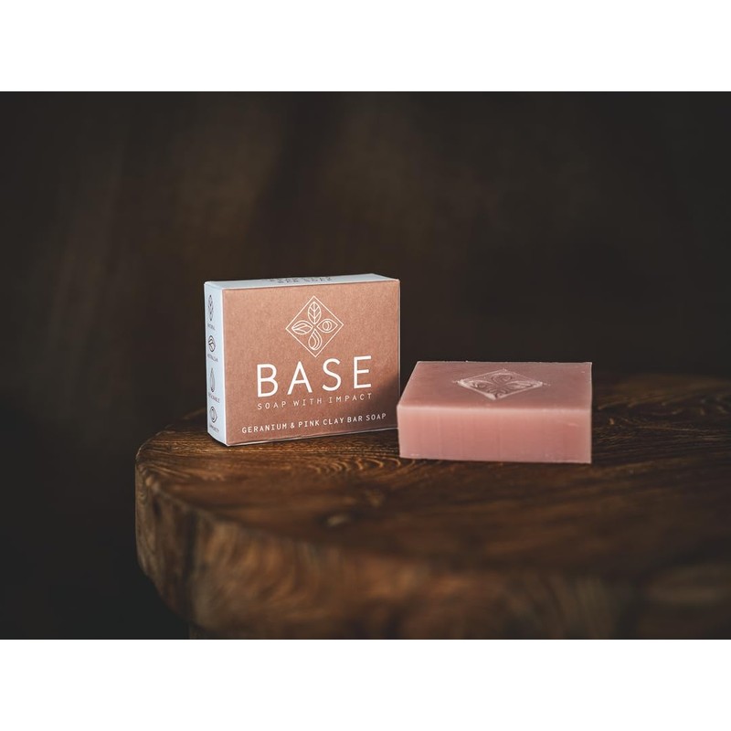 Base - Soap with Impact - Bar Box Geranium Pink