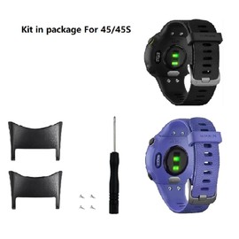 C2D JOY Braided Nylon Strap Compatible with Garmin Forerunner 45/45(S) Replacement Watchband Magnetic Sport Nylon band,Medium(4.3-8.0inch) Pink