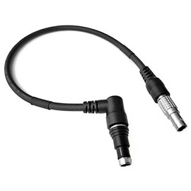 8" 4-Pin ANVIS / LEMO to Fischer / BNVD Right Angle Power Cable for NVG Night Vision Systems