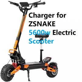 coming data 🔥smart fast battery Charger 60v 3a for ZSNAKE 5600w Electric Scooter #132