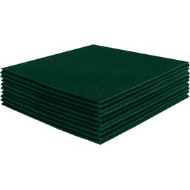 FabricLA Acrylic Felt Sheets for Crafts - Soft Precut 12" X 12" Inches (30.5cm X 30.5cm) Felt Squares - Use Felt Fabric Craft Sheets for DIY, Hobby, Costume, and Decoration - Hunter Green, 14 Pieces