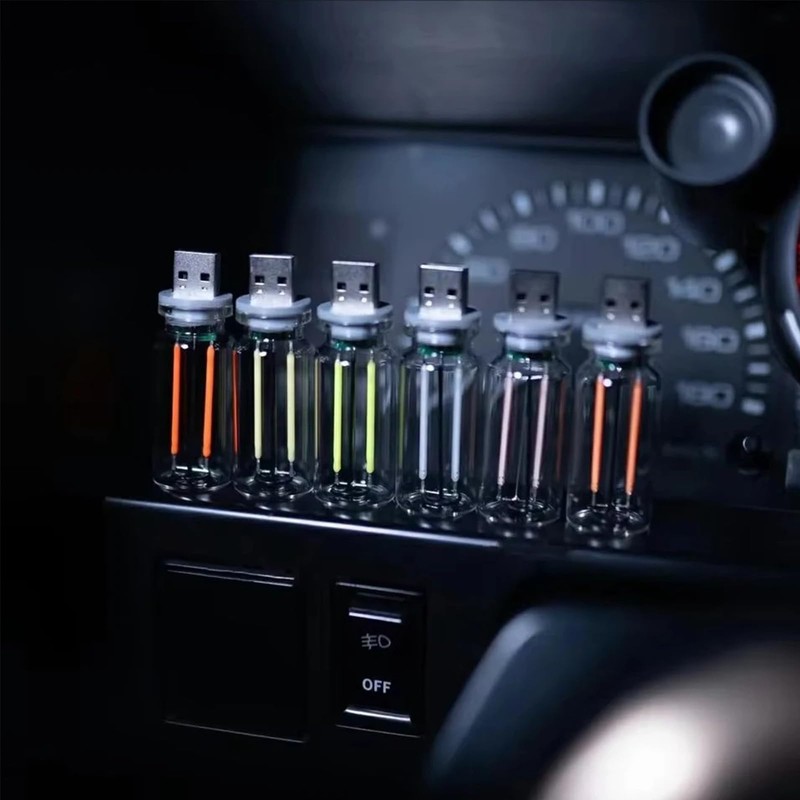 beuhugas USB Night Light, Ambient Lighting car Led Light, led