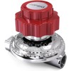 TIVORTOOK Adjustable Propane Regulator Valve 0 to 20PSI QCC LP
