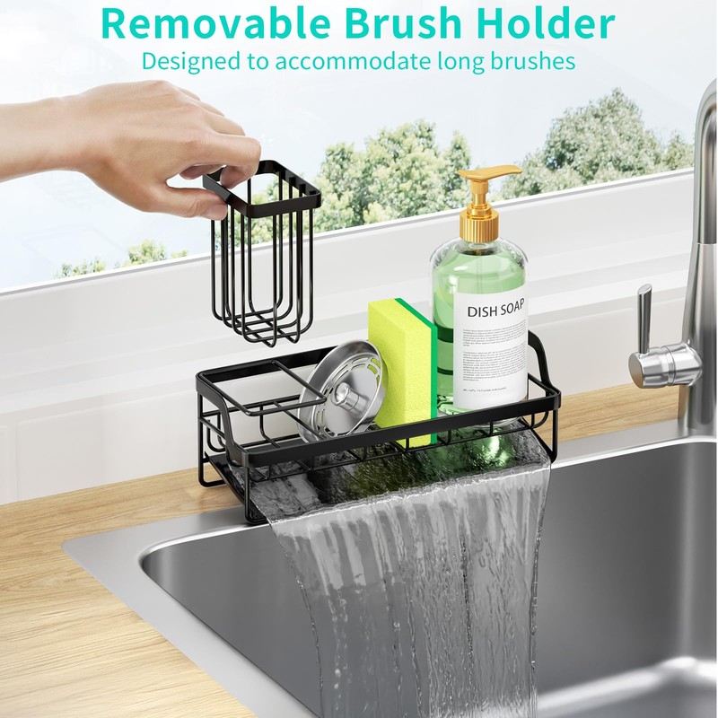 HapiRm Sponge Holder for Kitchen Sink - Sink Tidy Caddy