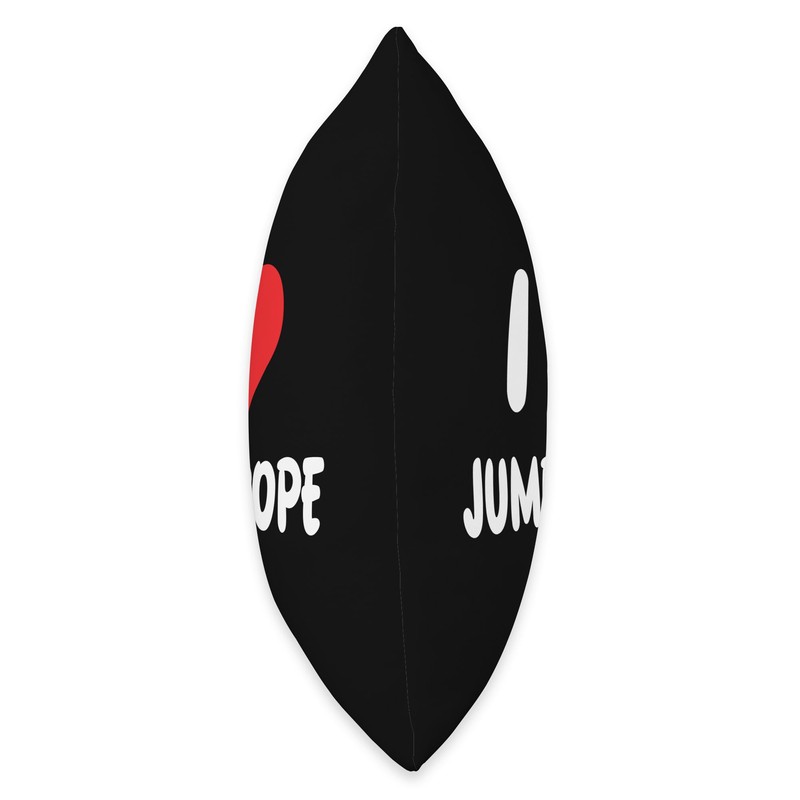 I Love Jump Rope - Heart - Jumper Jumping Throw