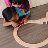 Melissa & Doug Classic Wooden Figure Eight Train Set (22