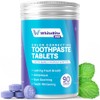 Purple Toothpaste Tablets with Nano Hydroxyapatite - Fresh Breath