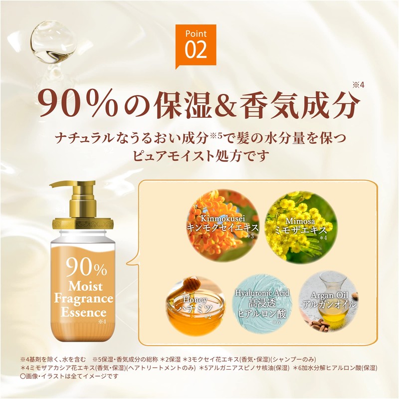 &honey & honey fleur shampoo hair treatment refill pair set